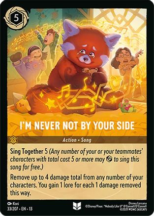 (033/204)  I'm Never Not by Your Side - Attack of the Vine!  Cold Foil