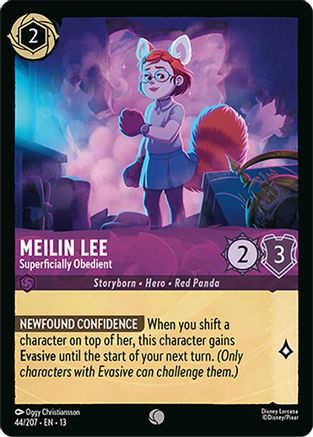 (044/204)  Meilin Lee - Superficially Obedient - Attack of the Vine!  Normal