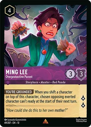 (049/204)  Ming Lee - Overprotective Parent - Attack of the Vine!  Normal