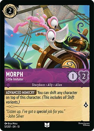 (057/204)  Morph - Little Imitator - Attack of the Vine!  Cold Foil