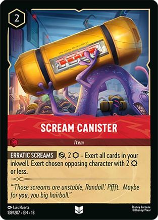 (139/204)  Scream Canister - Attack of the Vine!  Normal