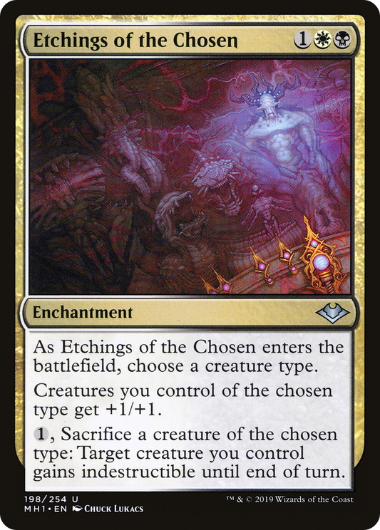 Etchings of the Chosen (MH1-198) - Modern Horizons