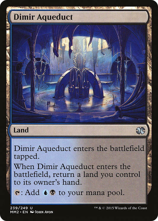 Dimir Aqueduct (MM2-239) - Modern Masters 2015