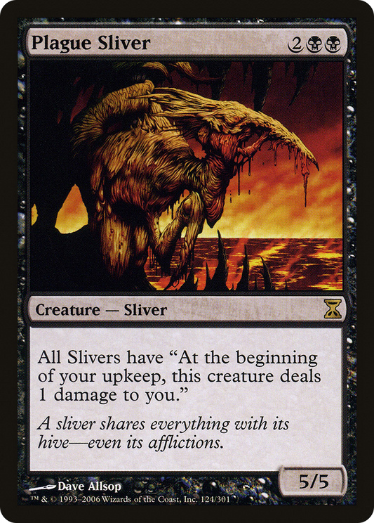 Plague Sliver (TSP-124) - Time Spiral Foil