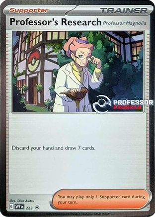 Professor's Research [Professor Magnolia] (223) - Professor Program Promos Holofoil - Promo