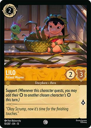 (010/204)  Lilo - Patient Weaver - Attack of the Vine!  Normal