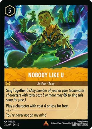 (035/204)  Nobody Like U - Attack of the Vine!  Normal