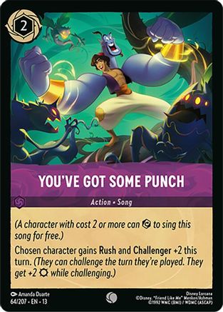 (064/204)  You've Got Some Punch - Attack of the Vine!  Cold Foil
