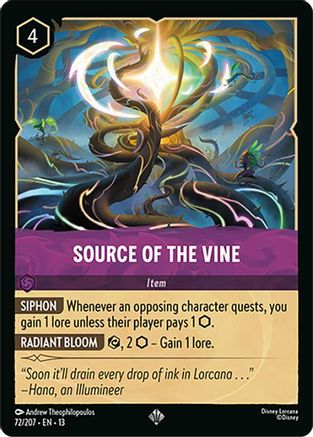 (072/204)  Source of the Vine - Attack of the Vine!  Normal