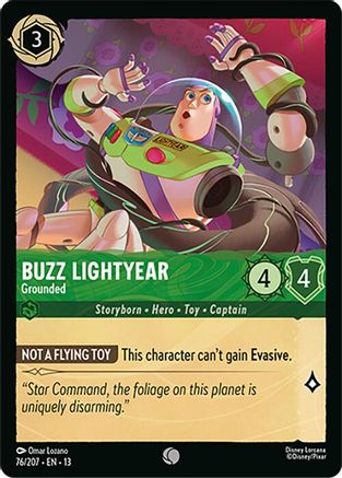 (076/204)  Buzz Lightyear - Grounded - Attack of the Vine!  Normal