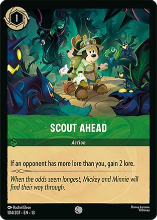 (104/204)  Scout Ahead - Attack of the Vine!  Cold Foil