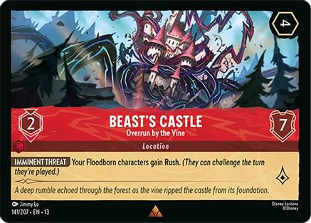 (141/204)  Beast's Castle - Overrun by the Vine - Attack of the Vine!  Normal