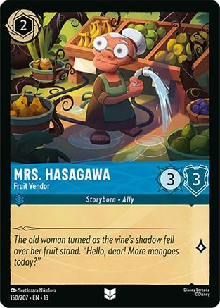 (150/204)  Mrs. Hasagawa - Fruit Vendor - Attack of the Vine!  Normal