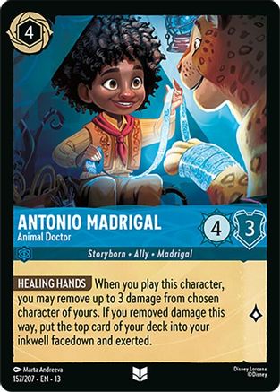 (157/204)  Antonio Madrigal - Animal Doctor - Attack of the Vine!  Cold Foil