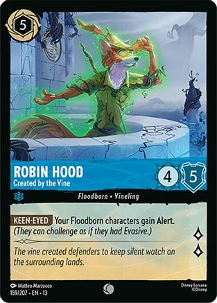(159/204)  Robin Hood - Created by the Vine - Attack of the Vine!  Normal