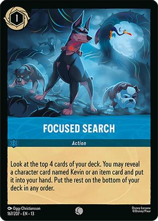 (167/204)  Focused Search - Attack of the Vine!  Cold Foil