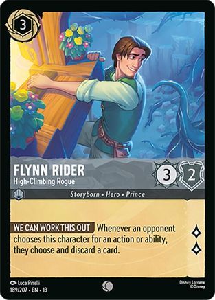 (189/204)  Flynn Rider - High-Climbing Rogue - Attack of the Vine!  Normal