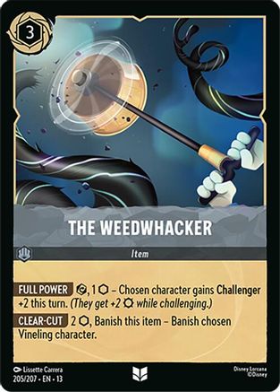 (205/204)  The Weedwhacker - Attack of the Vine!  Normal