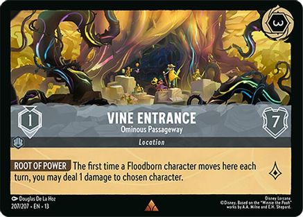 (207/204)  Vine Entrance - Ominous Passageway - Attack of the Vine!  Normal