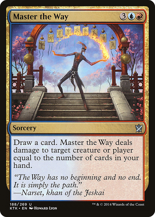 Master the Way (KTK-188) - Khans of Tarkir Foil