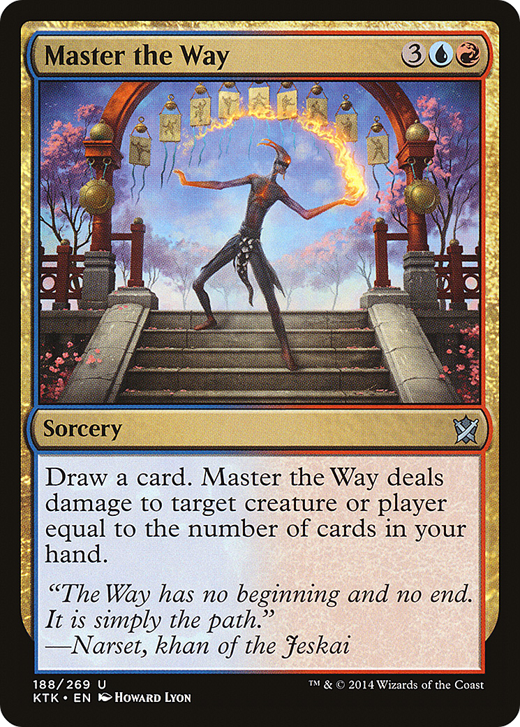 Master the Way (KTK-188) - Khans of Tarkir