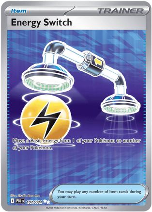 Energy Switch (107/null) - ME05 Pitch Black Holofoil - Ultra Rare