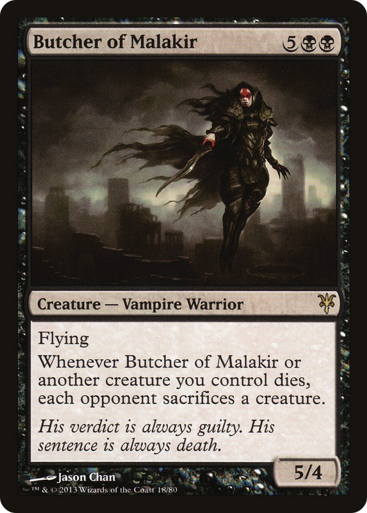 Butcher of Malakir (DDK-018) - Duel Decks: Sorin vs. Tibalt