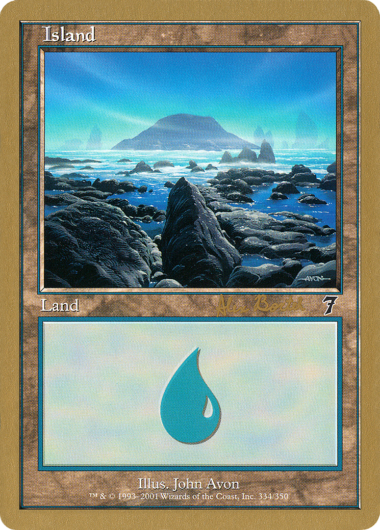 Island (WC01-AB334) - World Championship Decks 2001