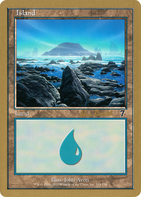 Island (WC01-AB334) - World Championship Decks 2001