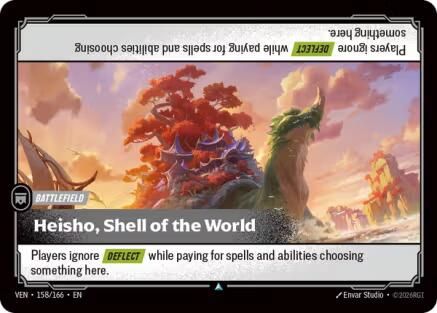(158/166) Heisho, Shell of the World - Vendetta Foil