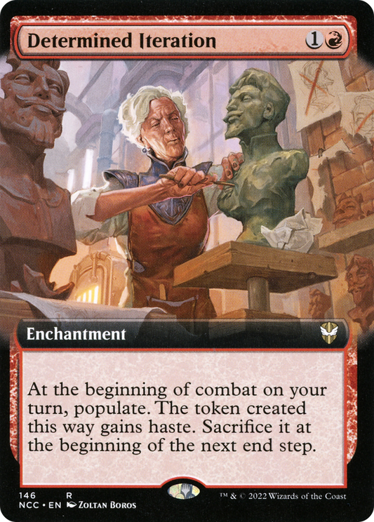 Determined Iteration (NCC-146) - New Capenna Commander: (Extended Art)