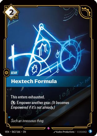 (062/166) Hextech Formula - Vendetta Foil