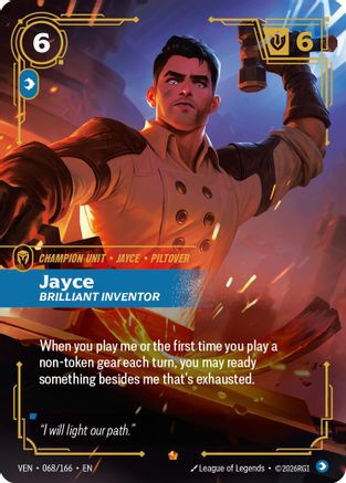 (068/166) Jayce, Brilliant Inventor - Vendetta Foil