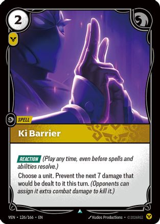 (126/166) Ki Barrier - Vendetta Foil