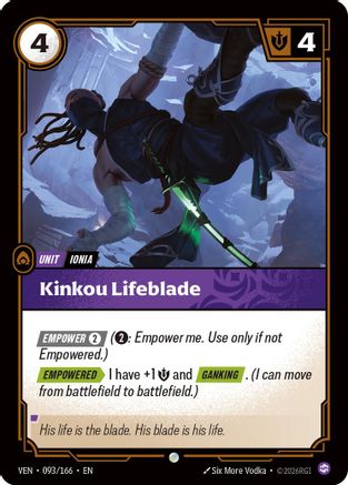 (093/166) Kinkou Lifeblade - Vendetta Foil