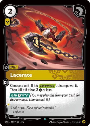 (127/166) Lacerate - Vendetta Foil