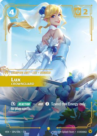 (SP6/006) Lux, Crownguard - Vendetta Foil