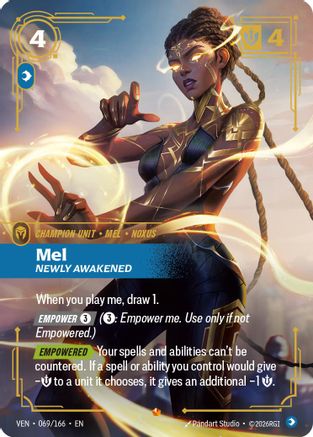 (069/166) Mel, Newly Awakened - Vendetta Foil
