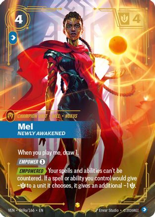 (069a/166) Mel, Newly Awakened (Alternate Art) - Vendetta Foil