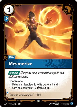 (052/166) Mesmerize - Vendetta Foil