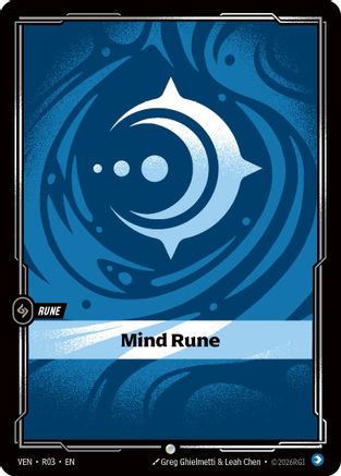 (R03) Mind Rune - Vendetta Foil