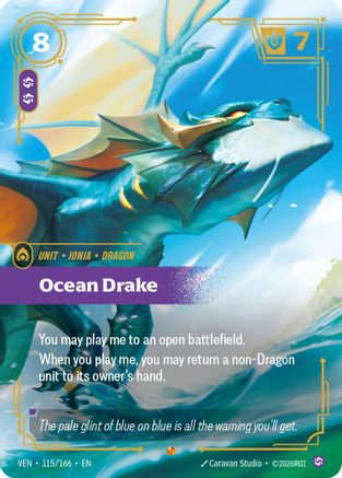 (115/166) Ocean Drake - Vendetta Foil