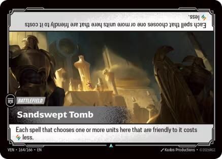 (164/166) Sandswept Tomb - Vendetta Foil