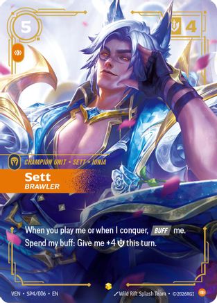 (SP4/006) Sett, Brawler - Vendetta Foil