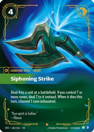 (146/166) Siphoning Strike - Vendetta Foil