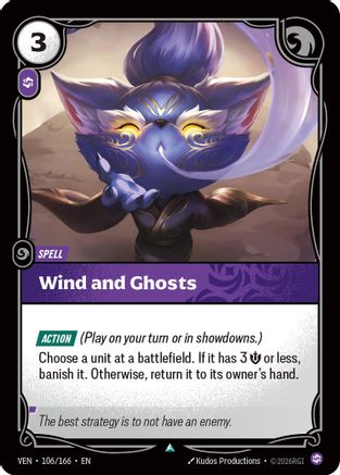 (106/166) Wind and Ghosts - Vendetta Foil