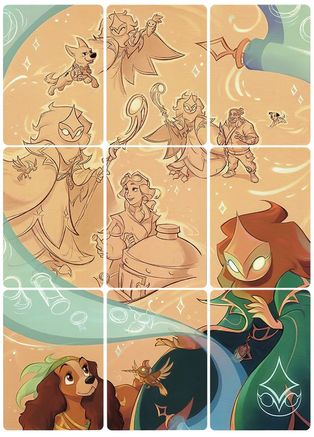 ()  Archazia's Island Puzzle Insert (Set of 9) (Version 2 of 2) - Archazia's Island  Normal