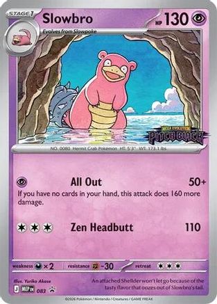 Slowbro (Pitch Black Stamped) (83/null) - ME Mega Evolution Promo Holofoil - Promo