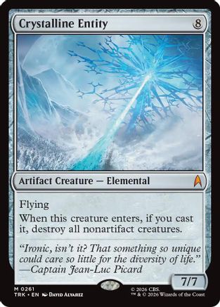 Crystalline Entity (TRK-261) [Star Trek] Foil