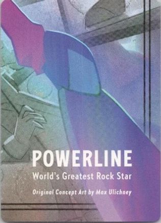 ()  Powerline - World's Greatest Rock Star Puzzle Insert (Bottom Right) - Fabled  Normal